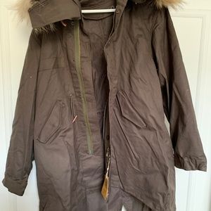United Bamboo x Le Bach Classic Fish Tail Parka